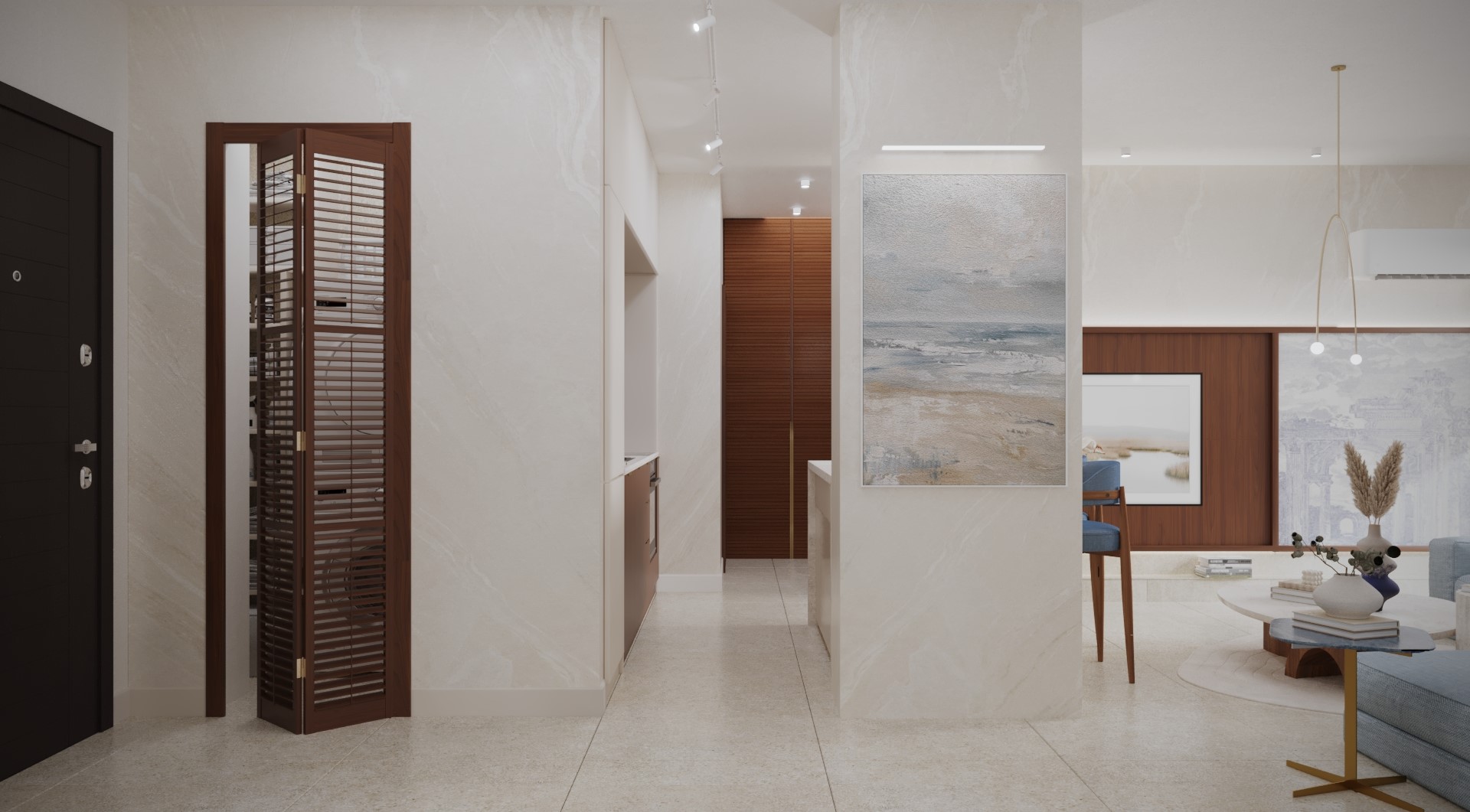 Interior design for an apartment view root