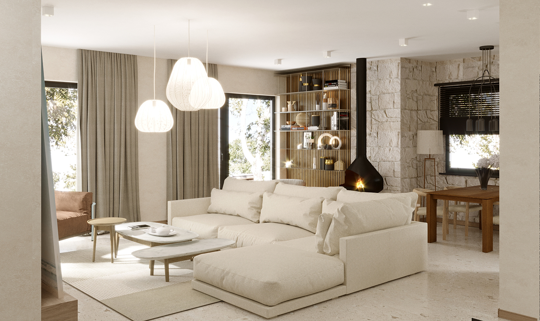 Residential house view 9 