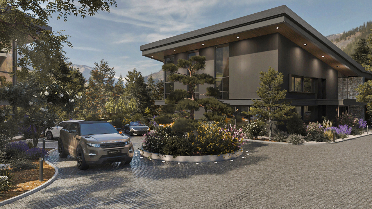 Temporary Housing Complex view 2 