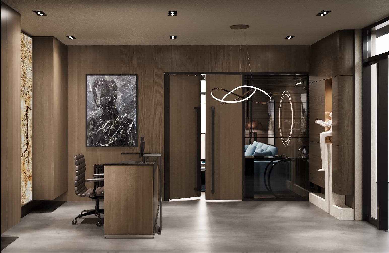 Diseño interior para un edificio de oficinas privadas view 14 