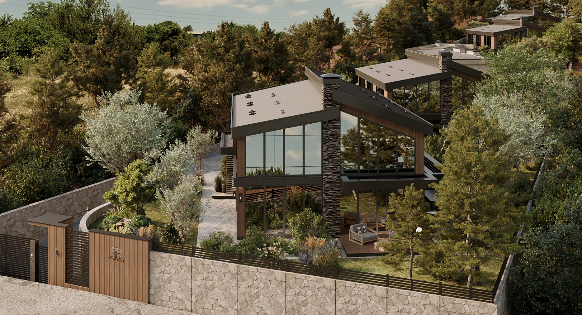 Housing & Spa Complex view root