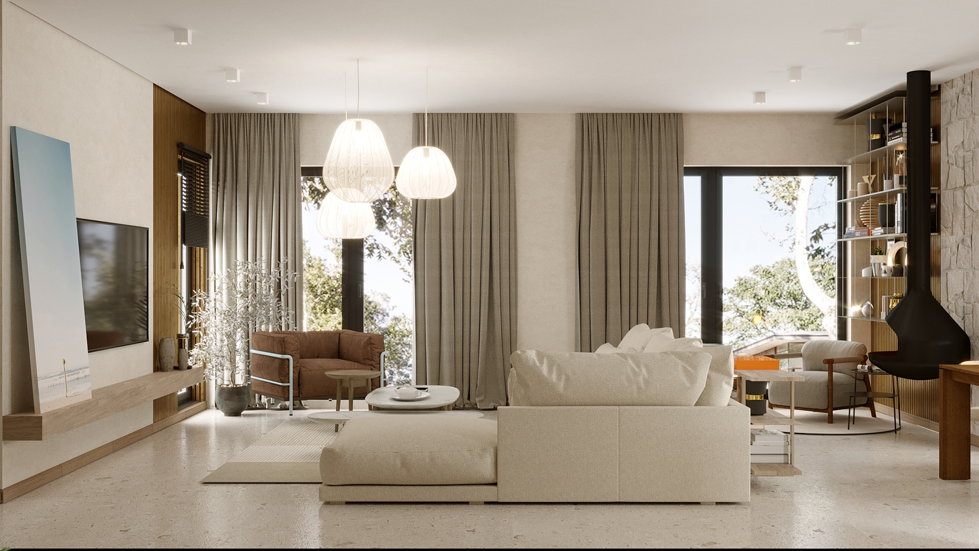 Residential house view 10 