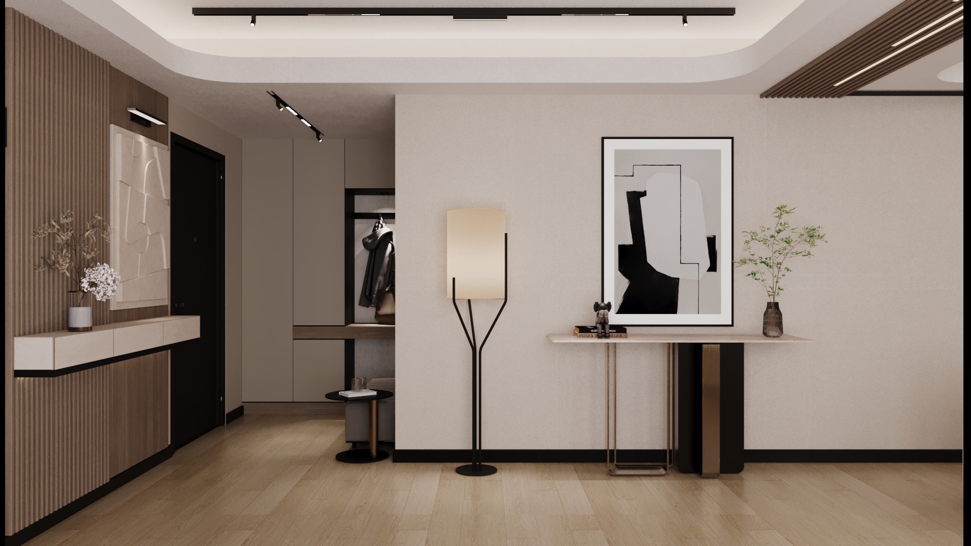 Interior design for an apartment view 1 