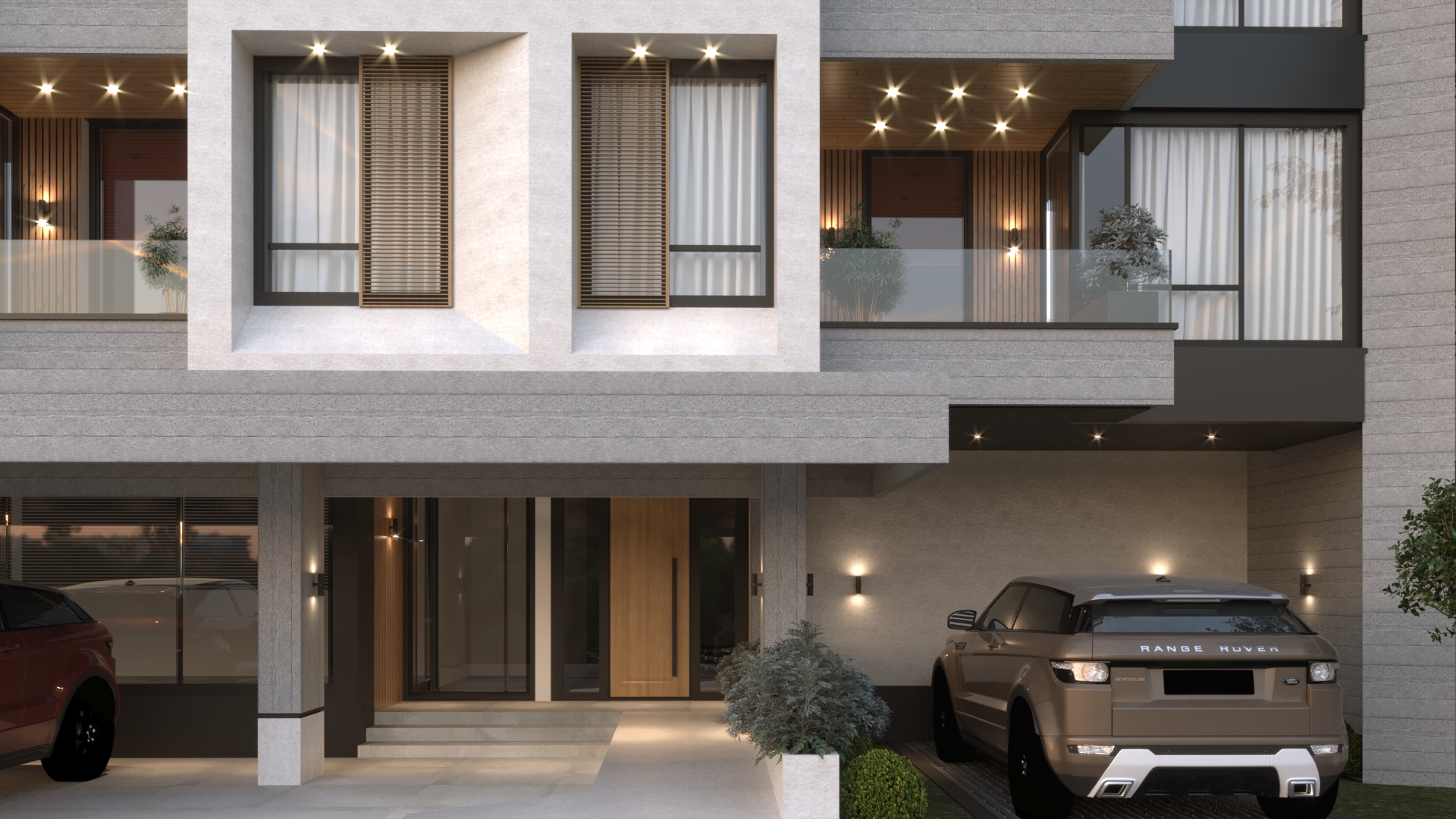 Residential building view 1 