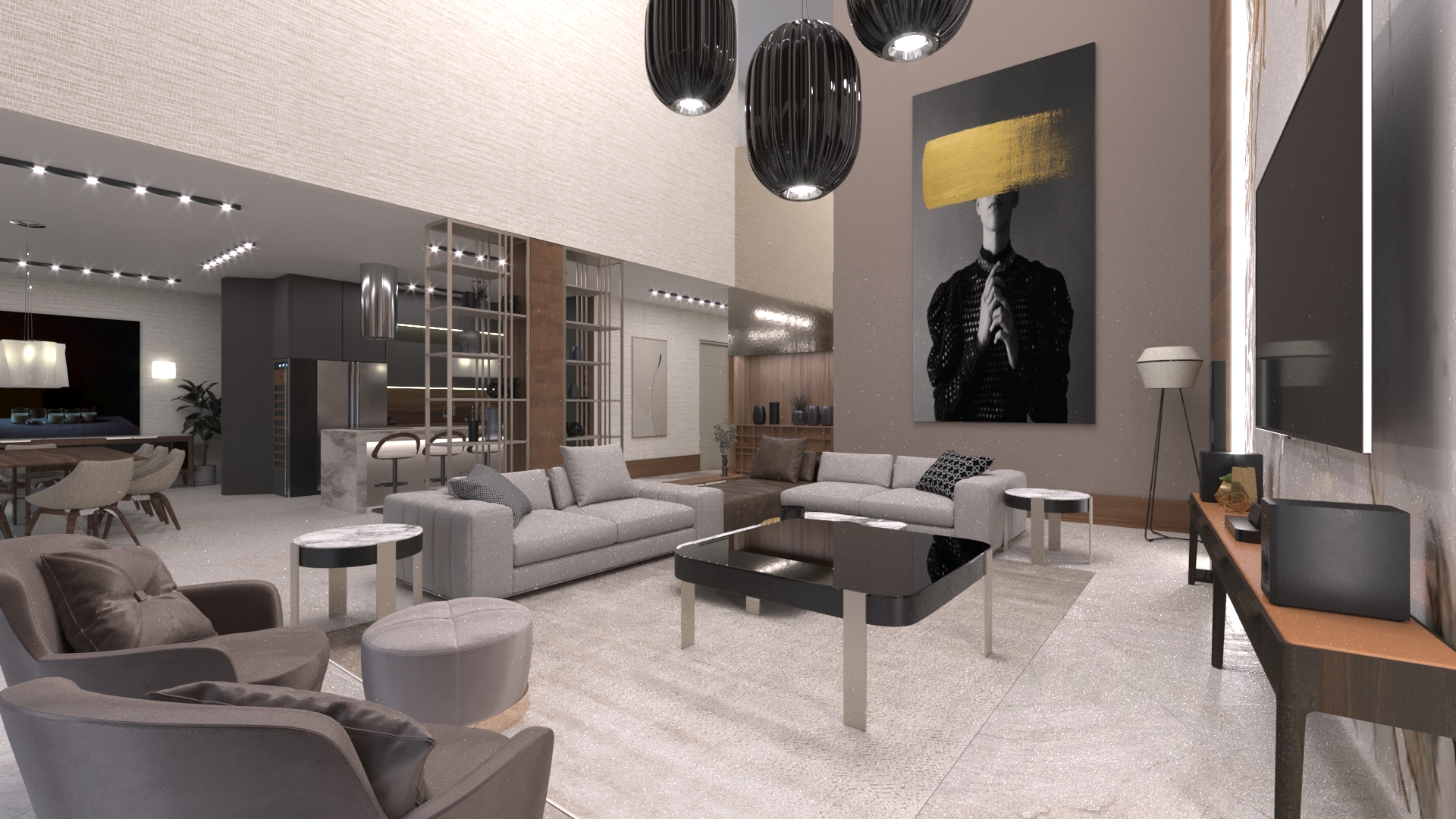 Interior design for an apartment view root