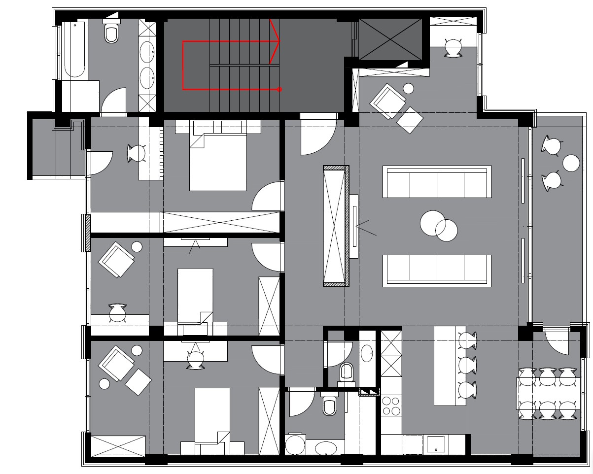 Residential Building view 3 