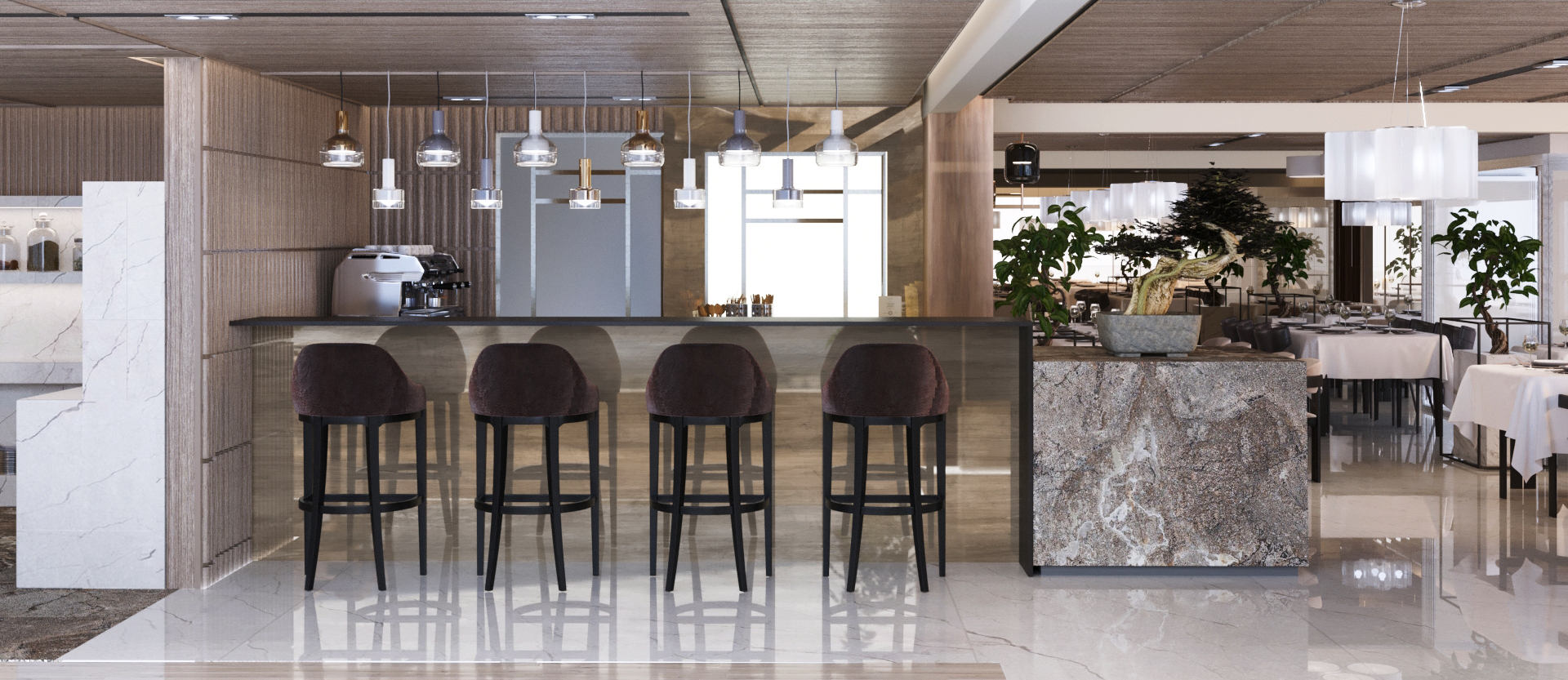 Interior design for a hotel view 13 