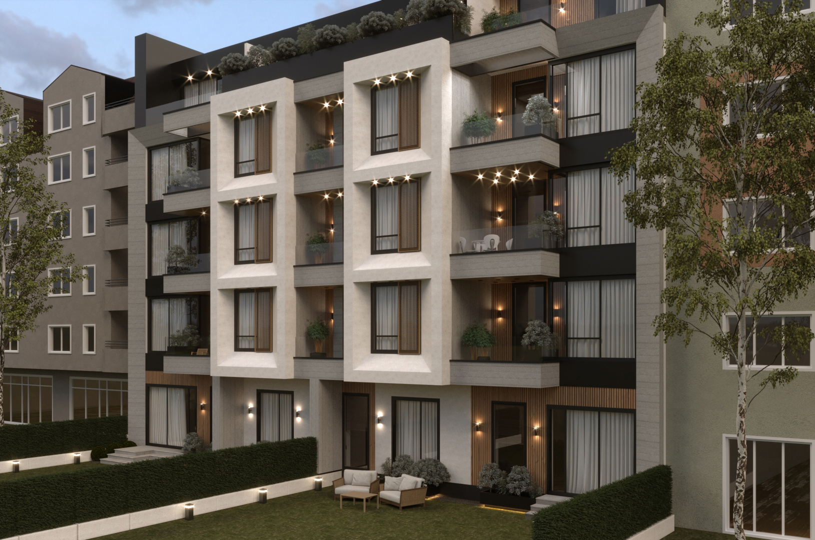 Residential building view 3 