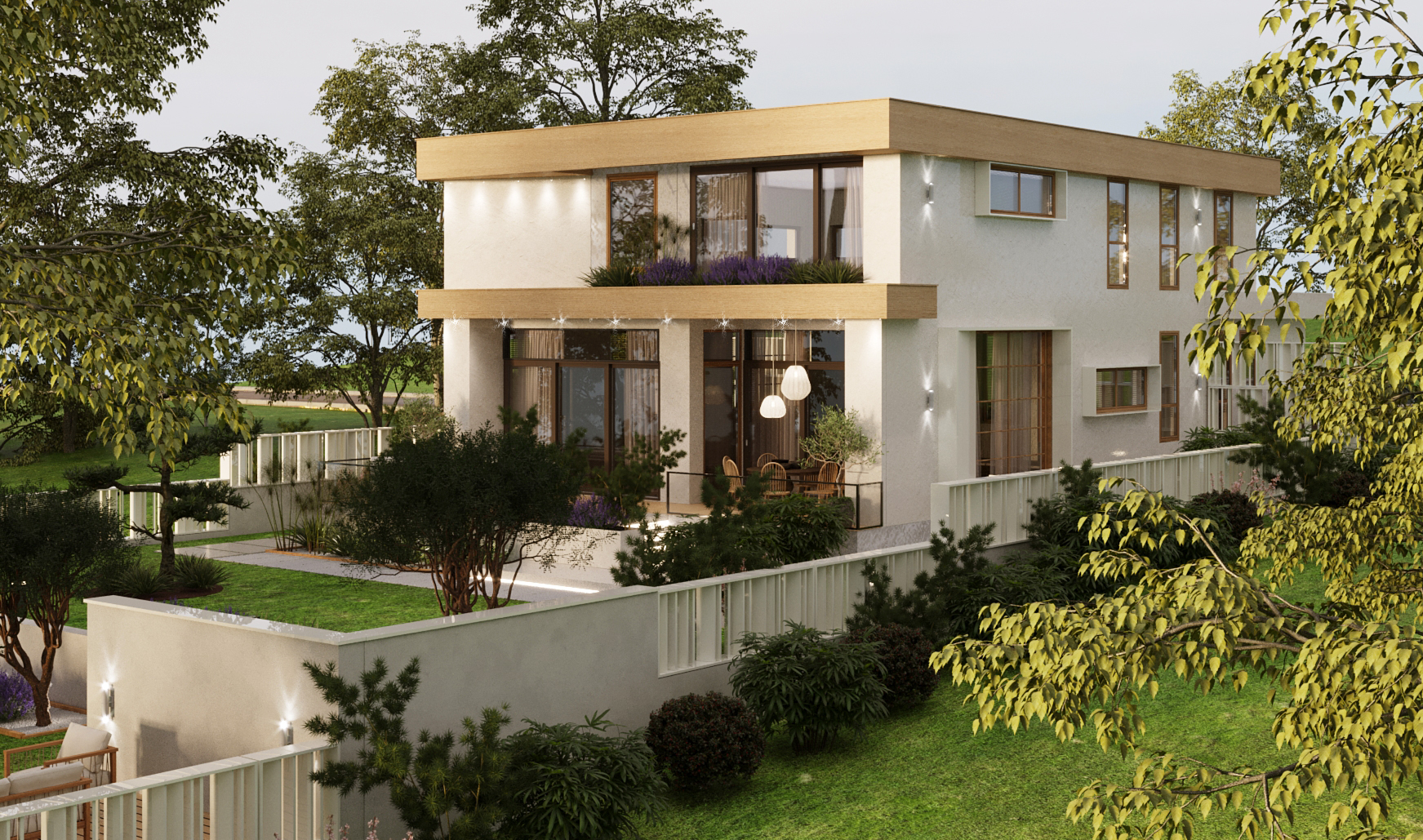 Residential house view 3 