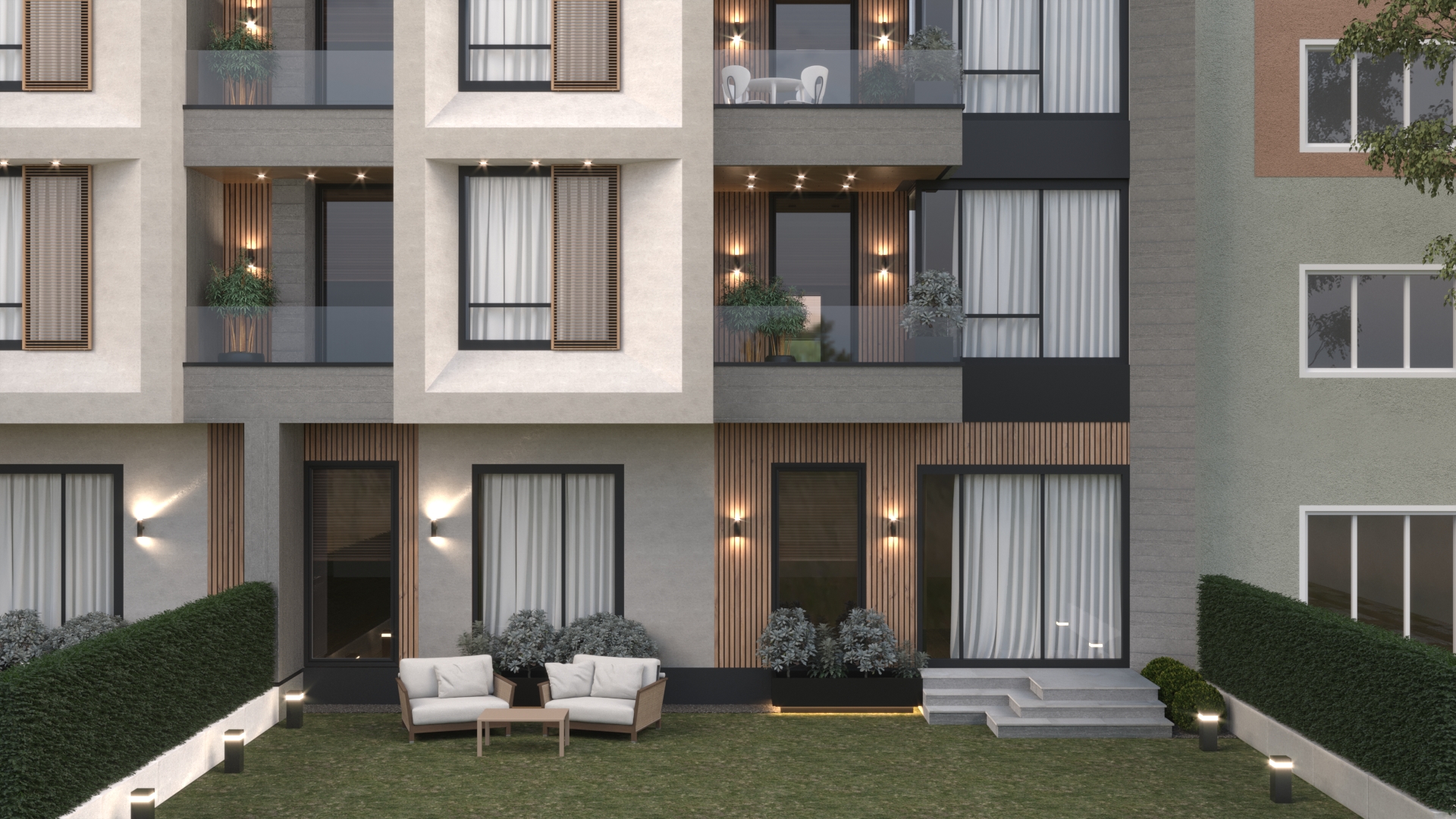 Residential building view 4 