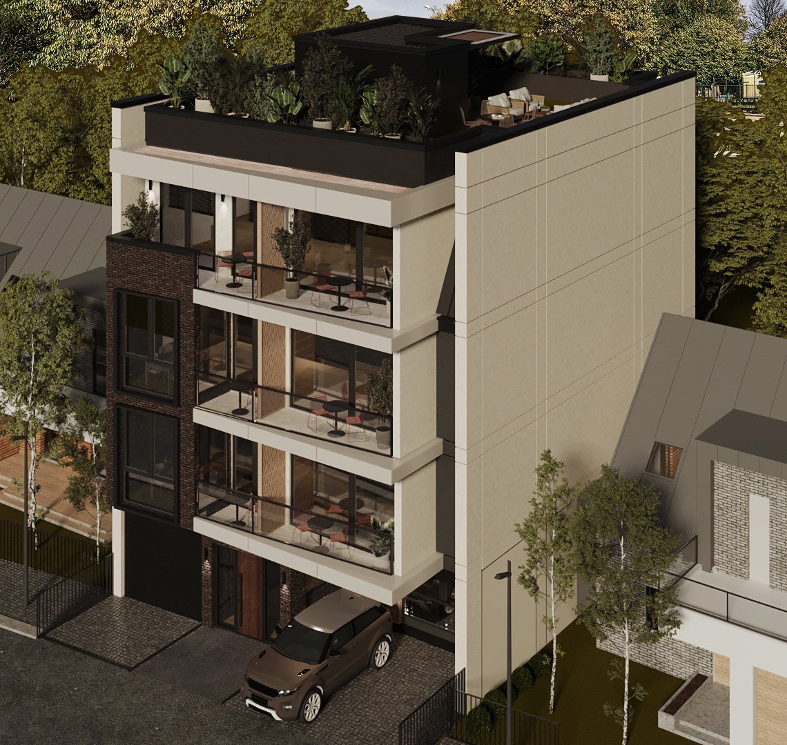 Residential building view 4 