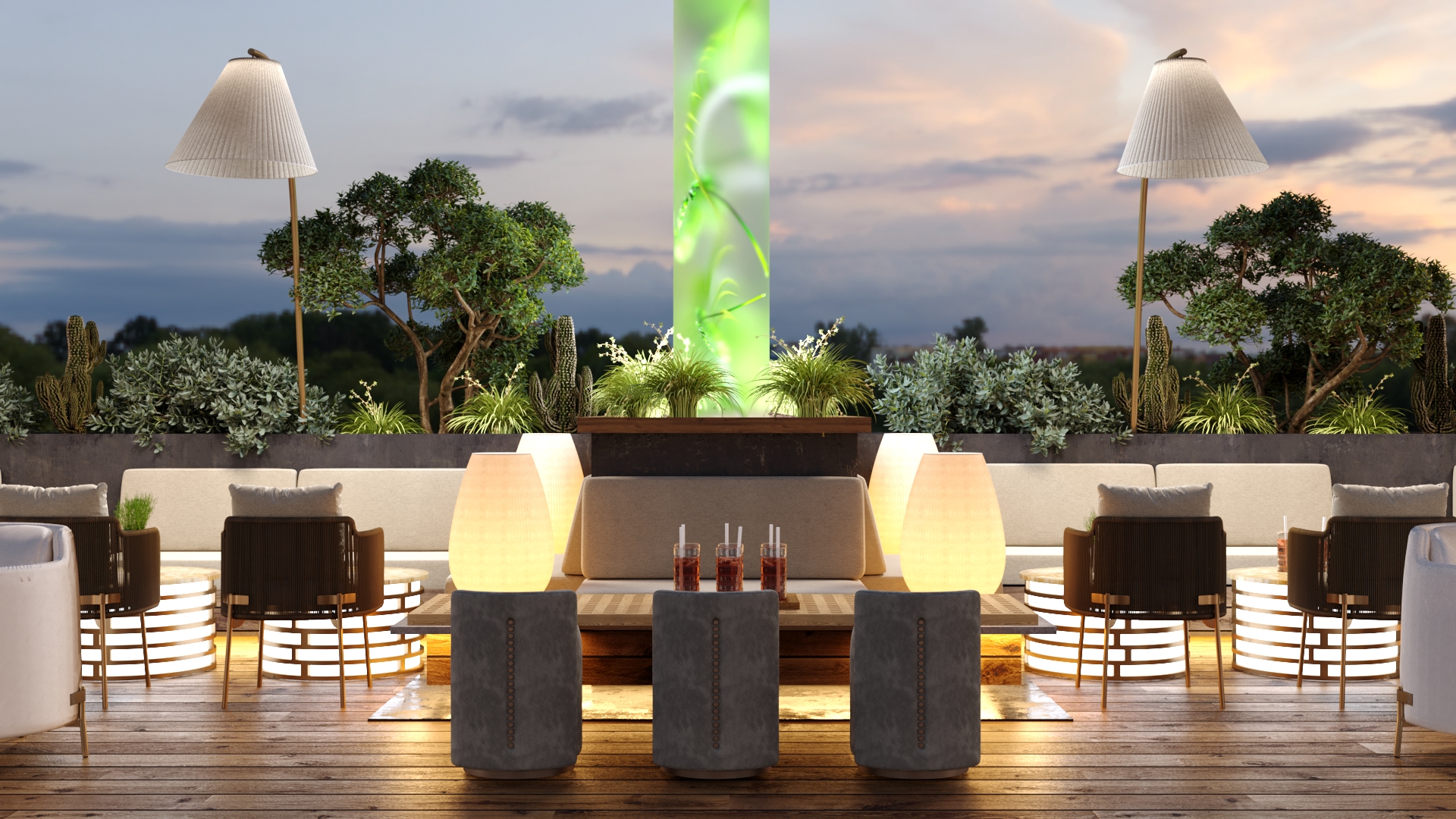 Interior design for a bar view 4 