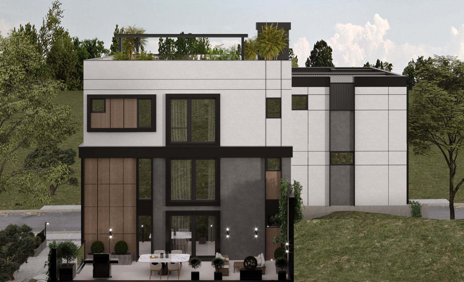 Residential building view 3 