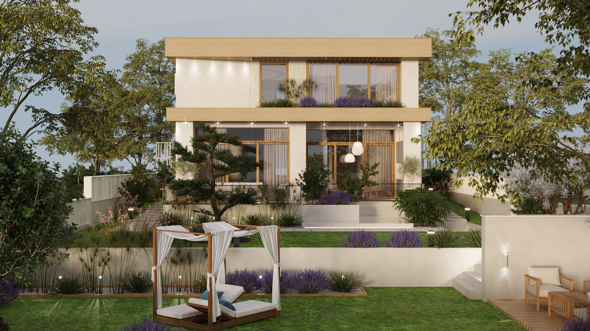 Residential house view 4 