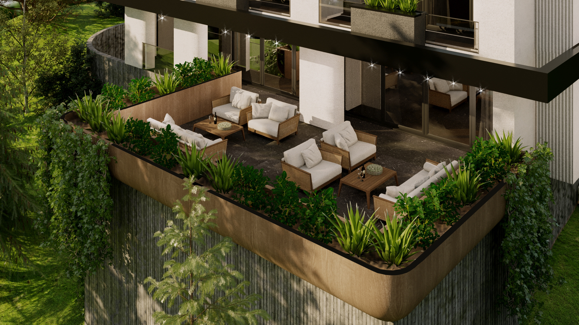 Residential building view 3 