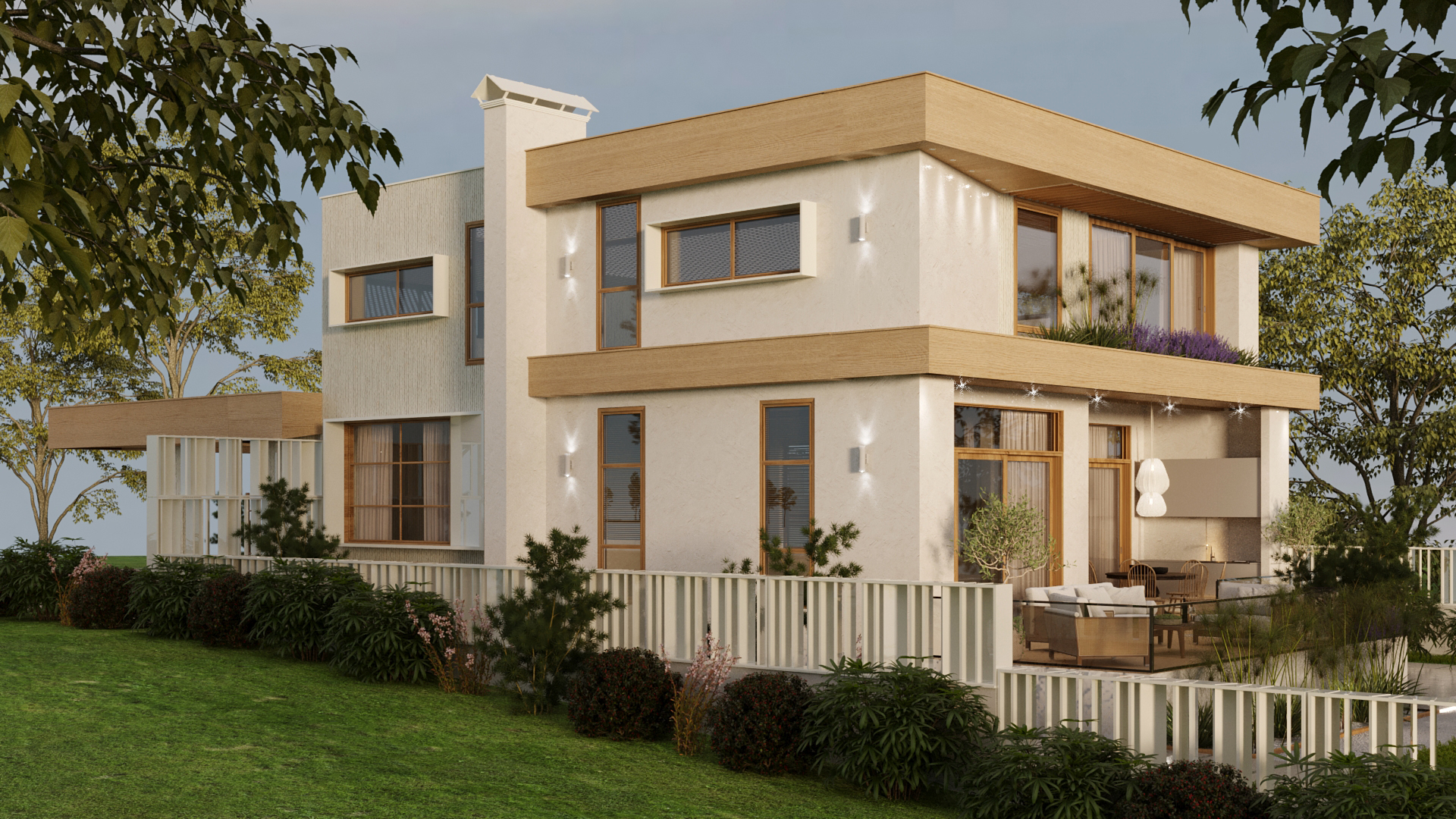 Residential house view 5 