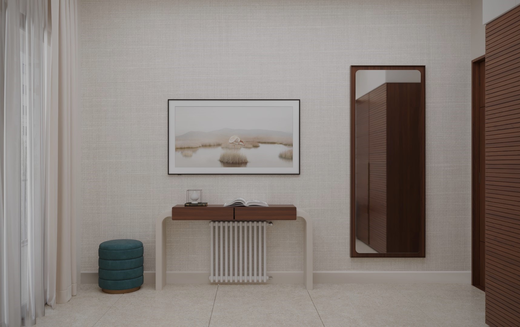 Interior design for an apartment view 6 