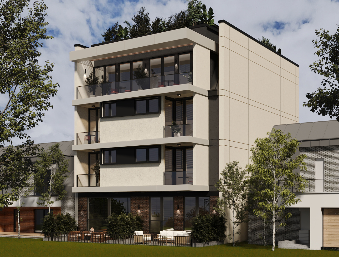 Residential building view 6 