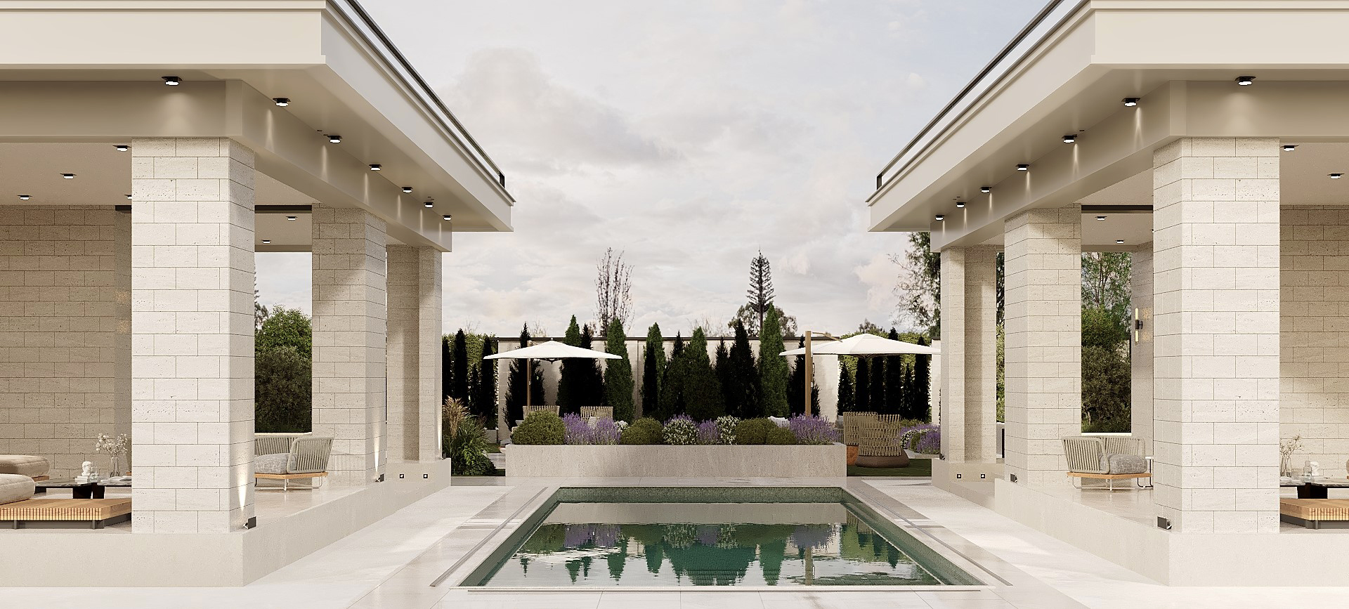 Residential Exterior Design and Landscape view 5 