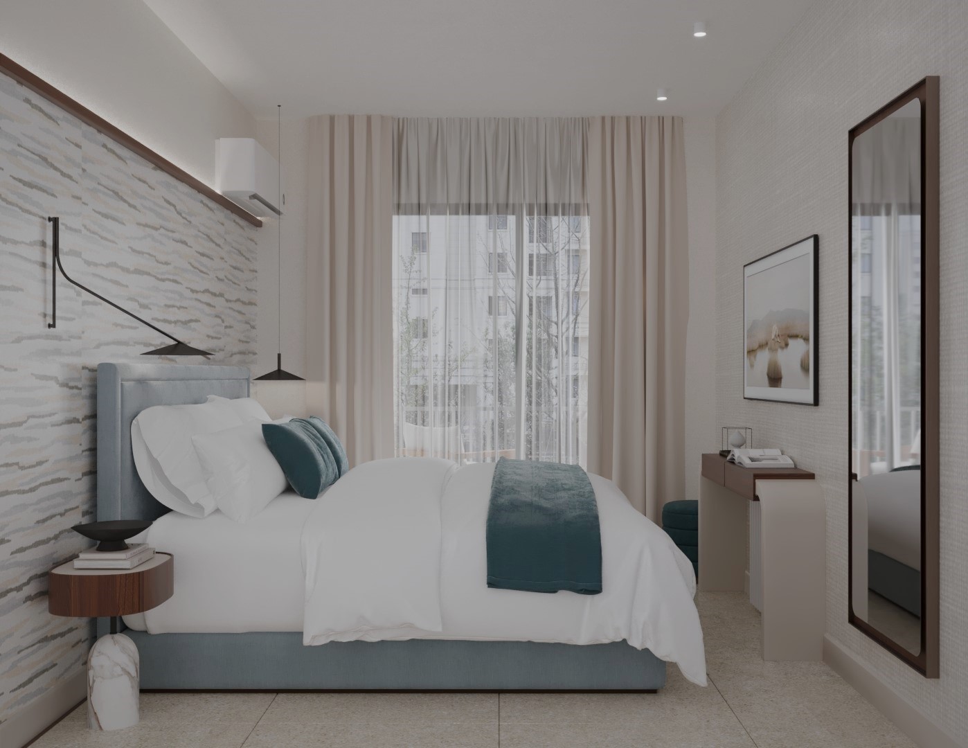 Interior design for an apartment view 7 