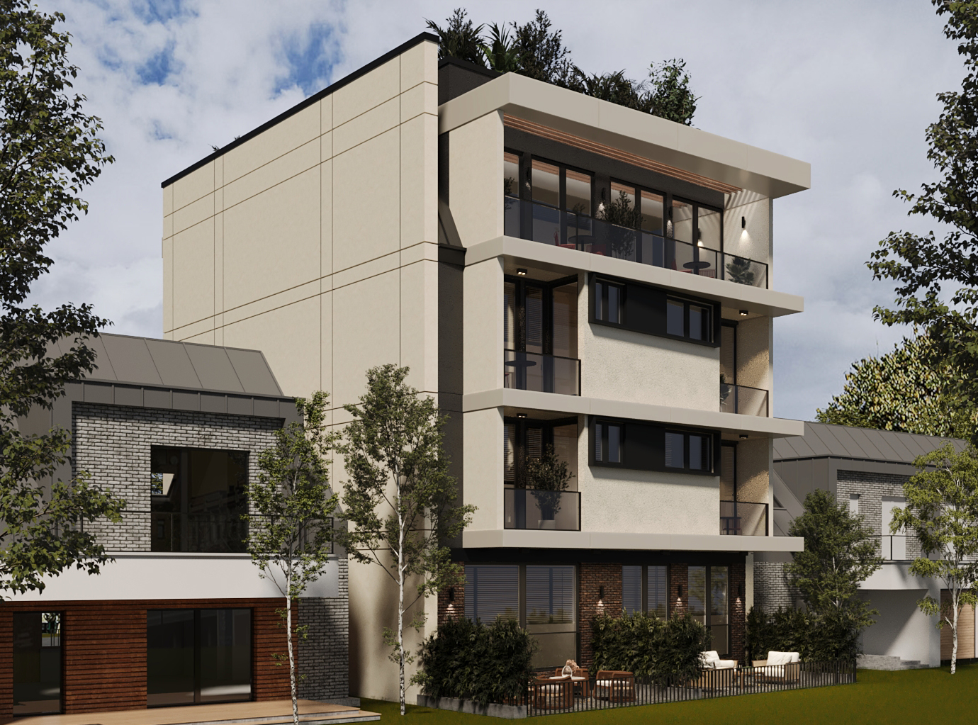 Residential building view 7 