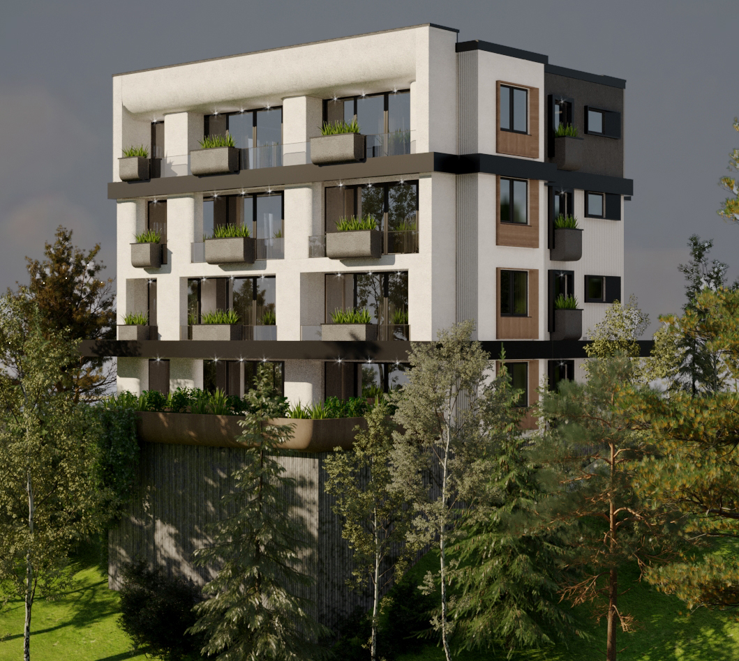 Residential building view 4 