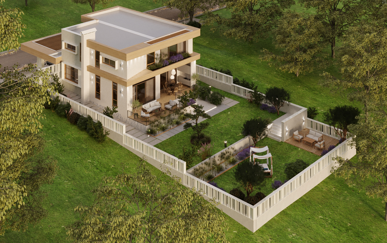 Residential house view 7 