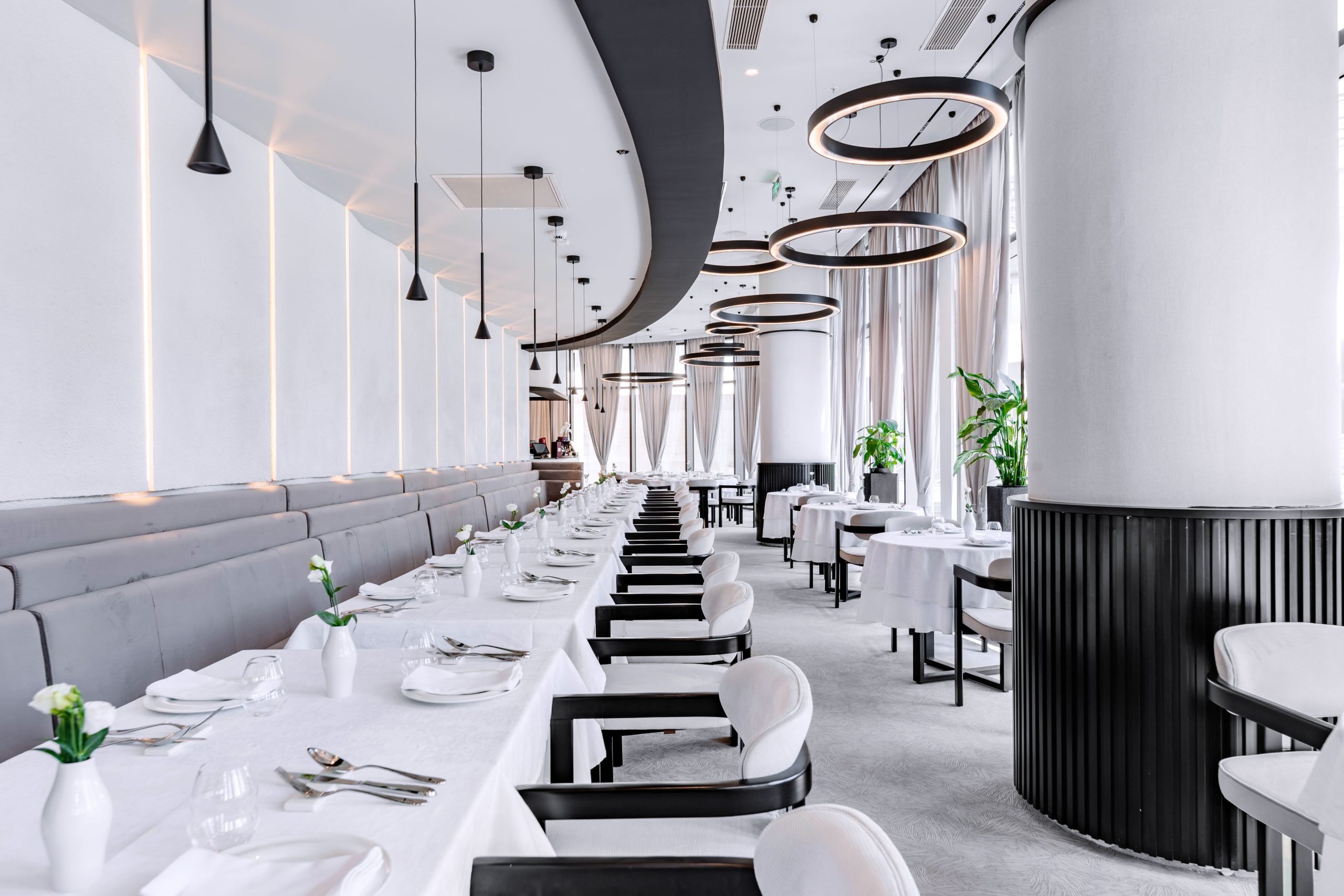 Interior design for a restaurant view 1 