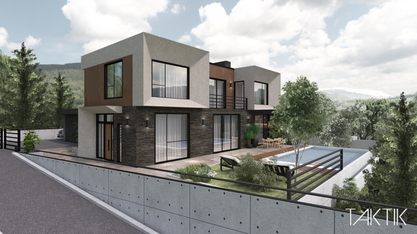 Residential House view root