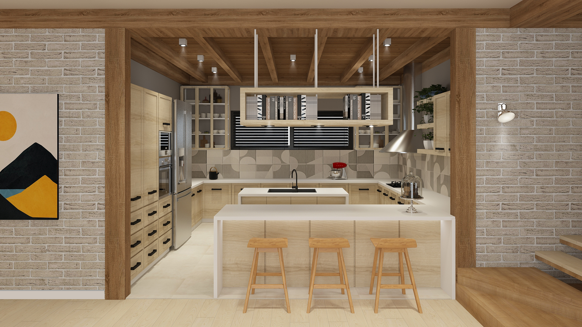 Residential House view 7 