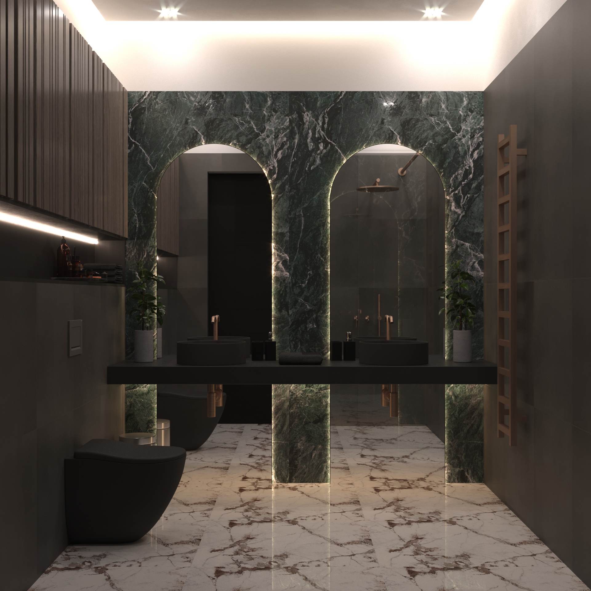 Interior design for an apartment view 9 