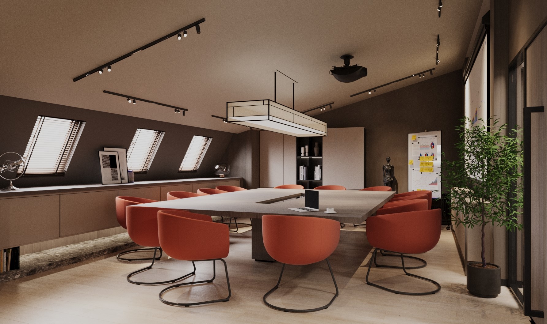 Diseño interior para un edificio de oficinas privadas view 27 