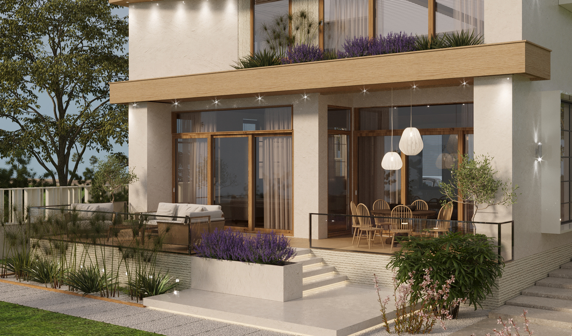 Residential house view 8 