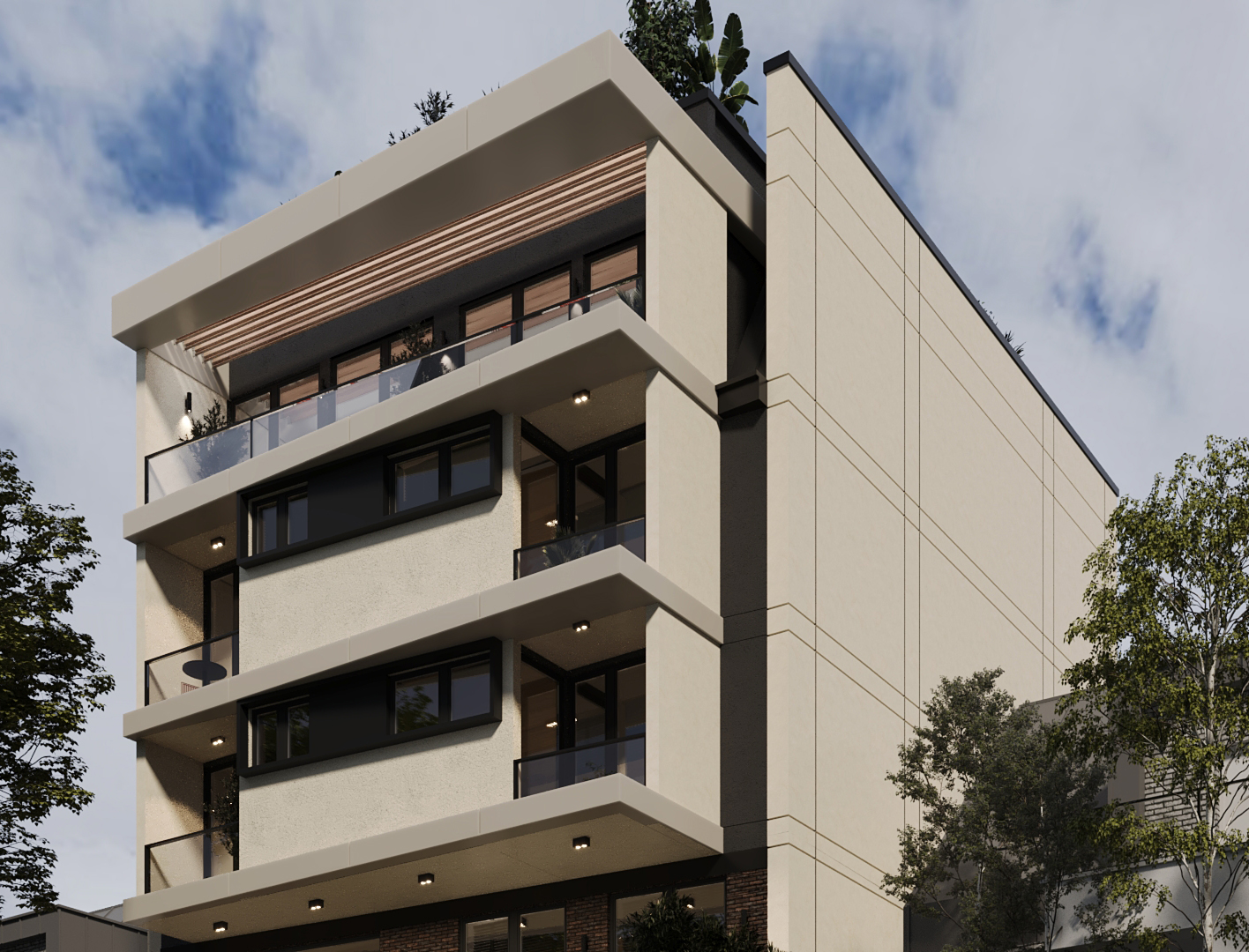 Residential building view 9 