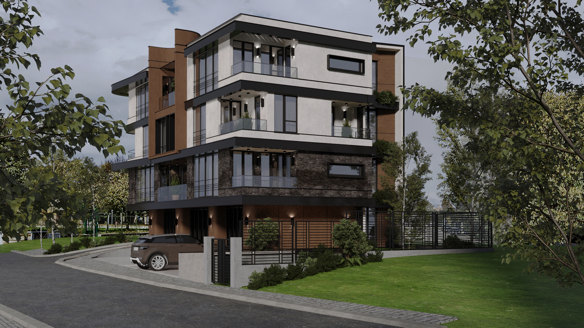 Residential building view 9 