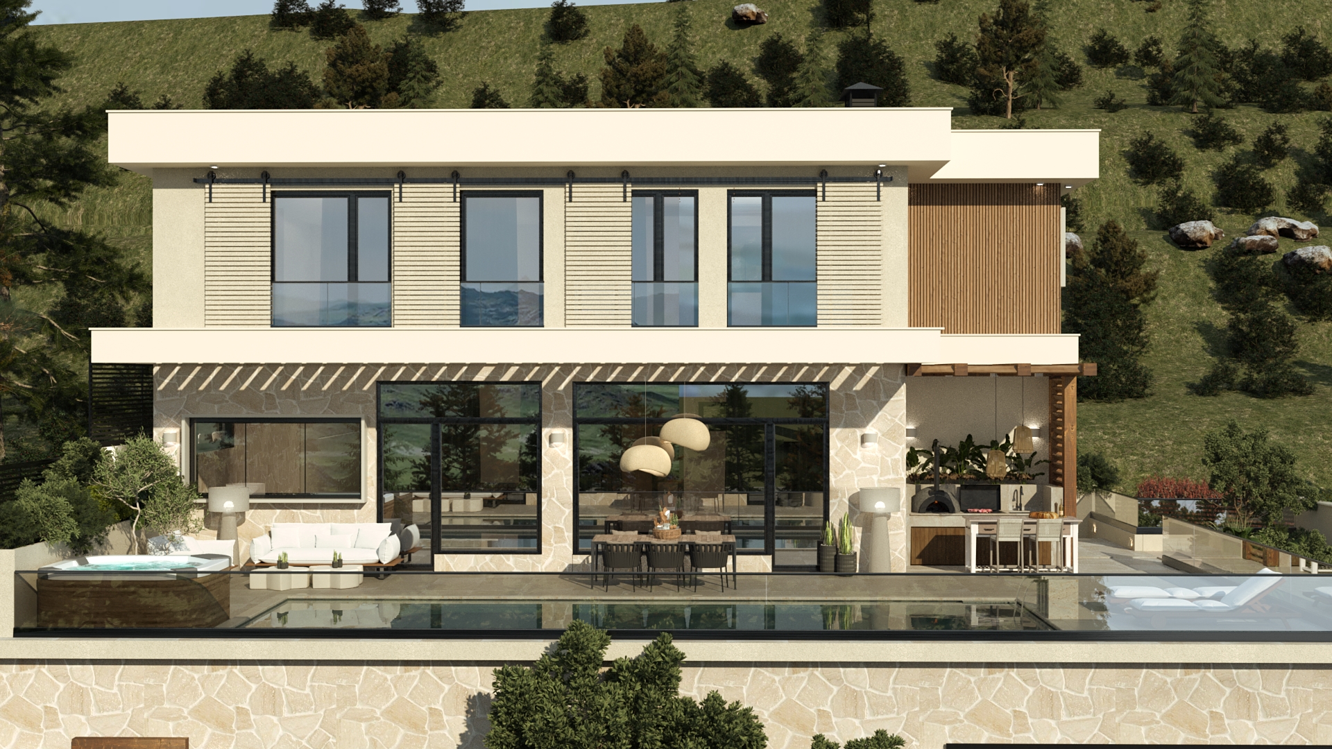 Residential house view 6 