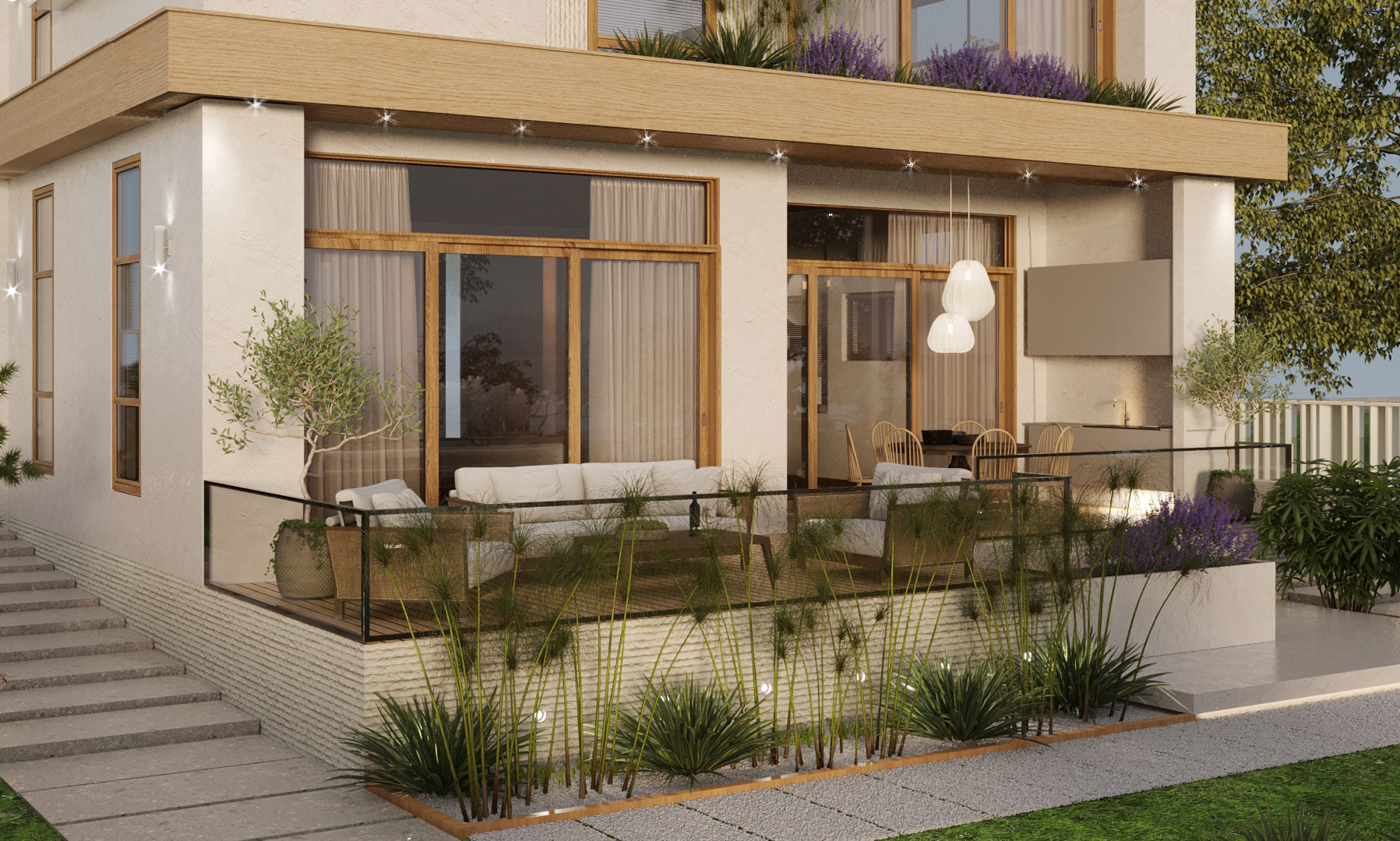 Residential house view 9 