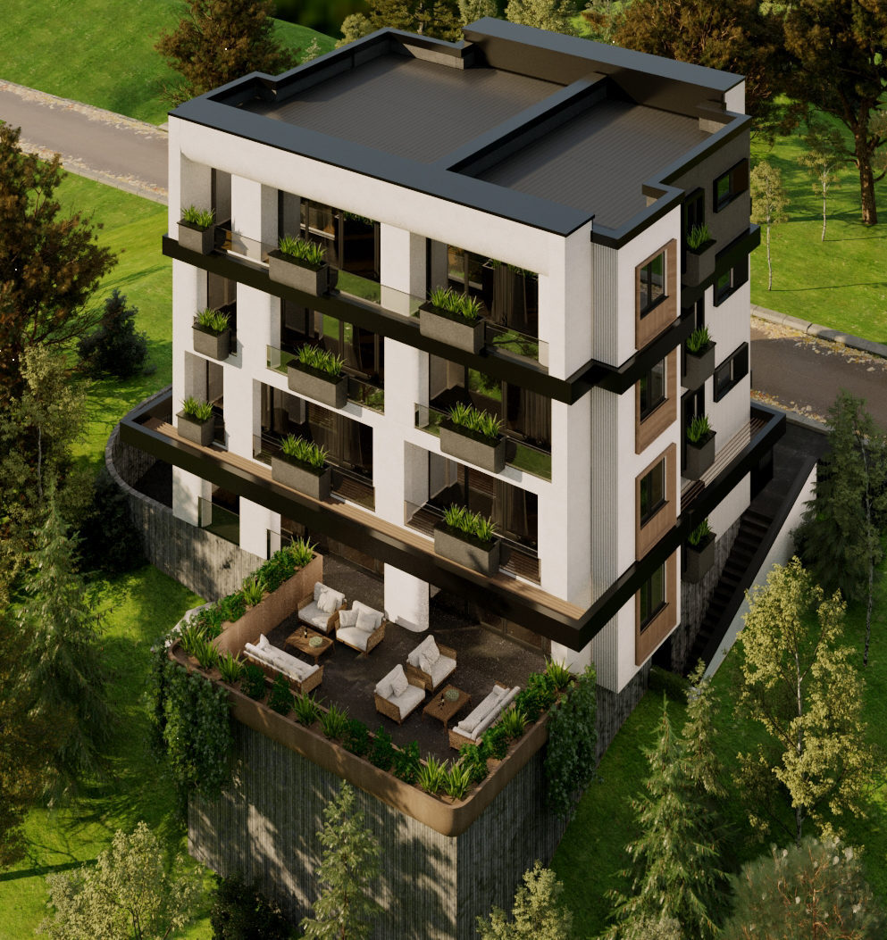 Residential building view 7 