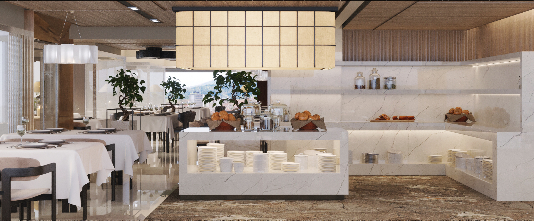 Interior design for a hotel view 16 