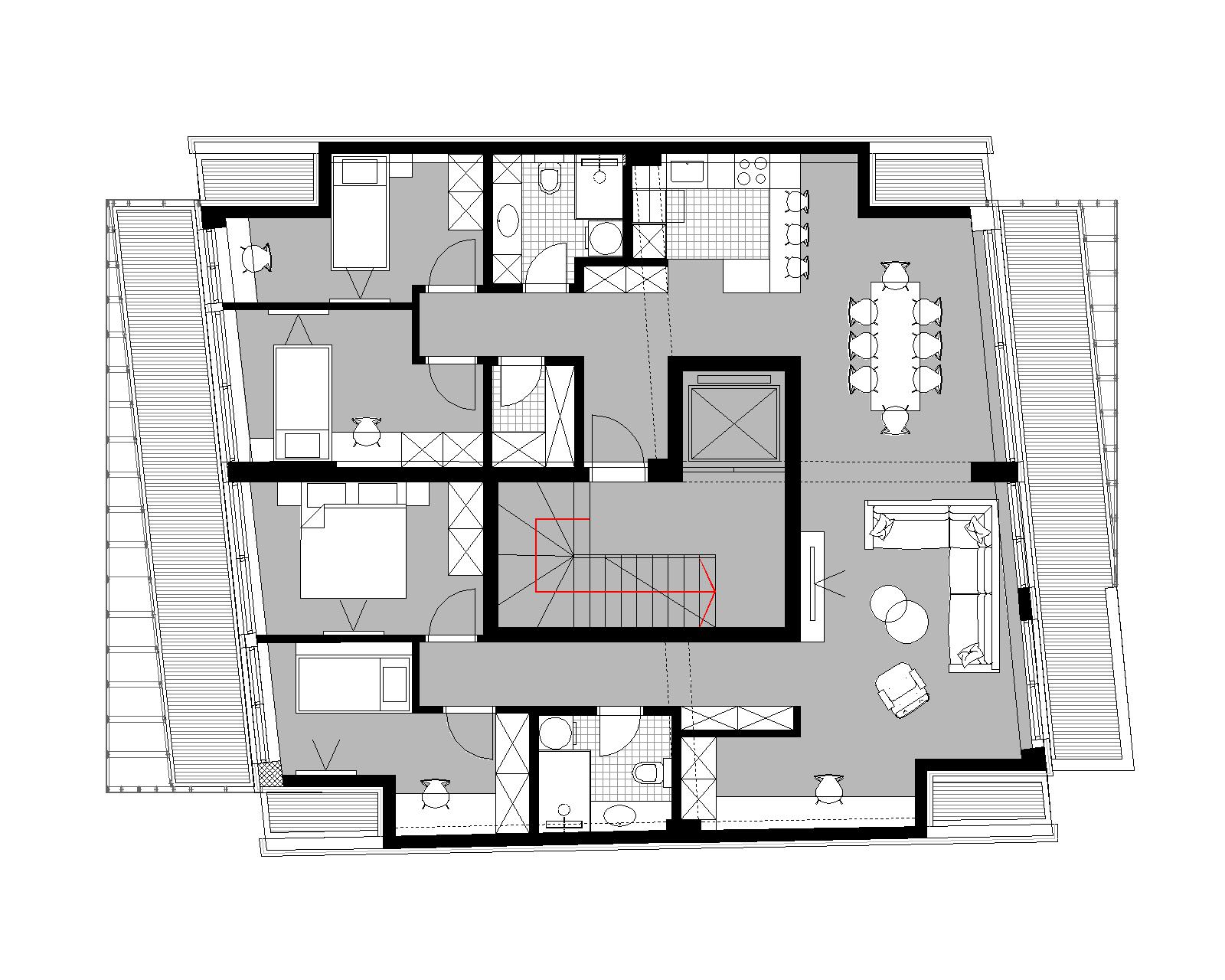 Residential building view 11 