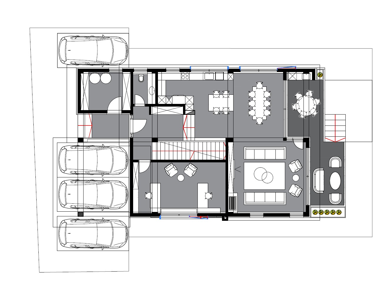 Residential house view 11 