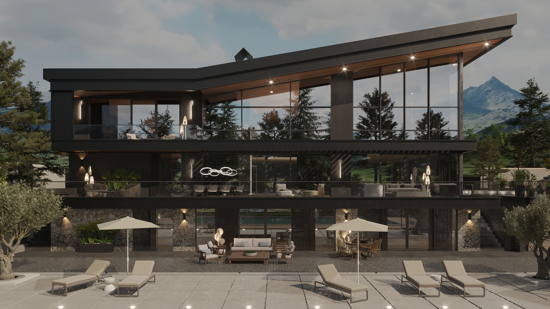 Temporary Housing Complex view 1 