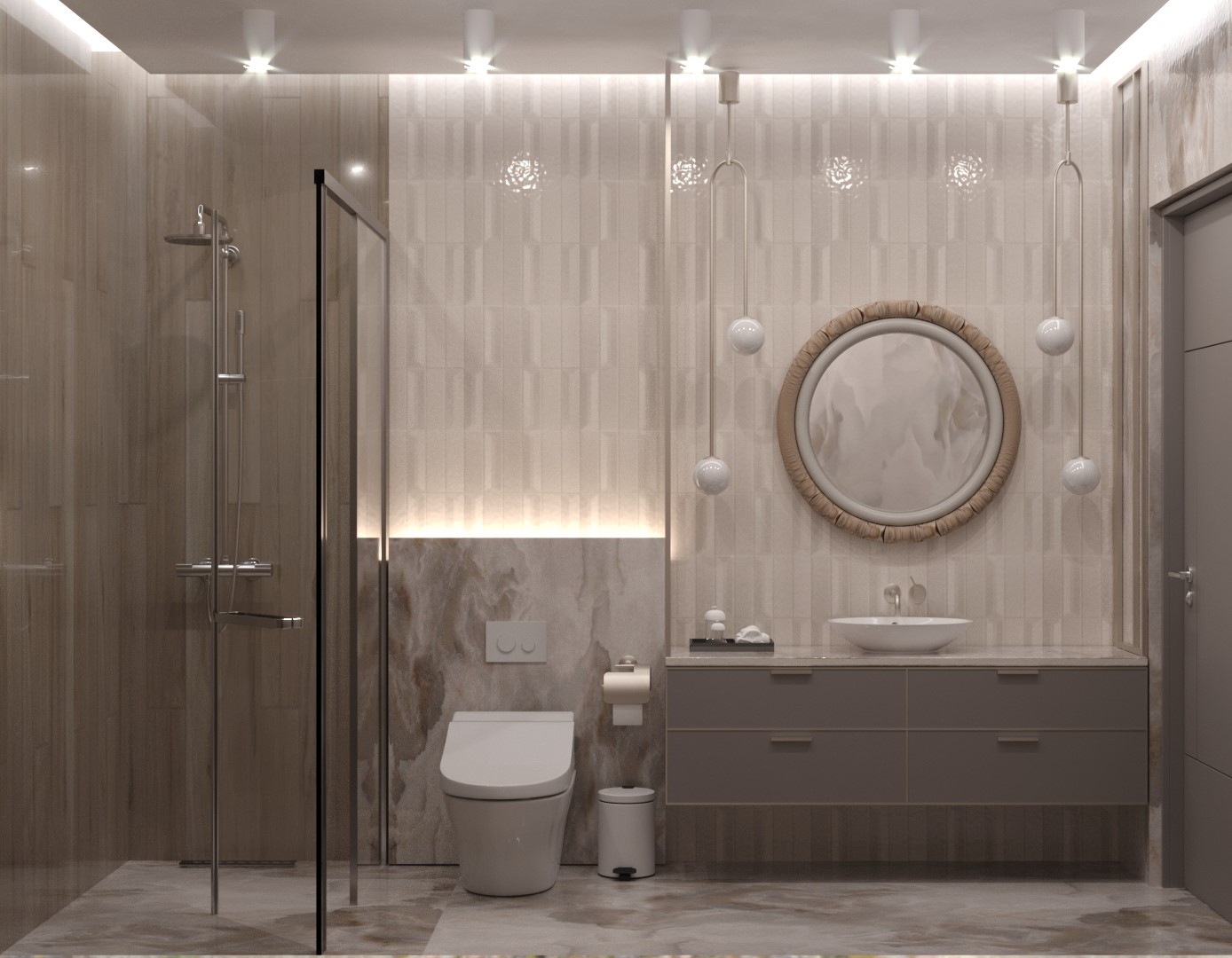 Interior design for an apartment view 5 