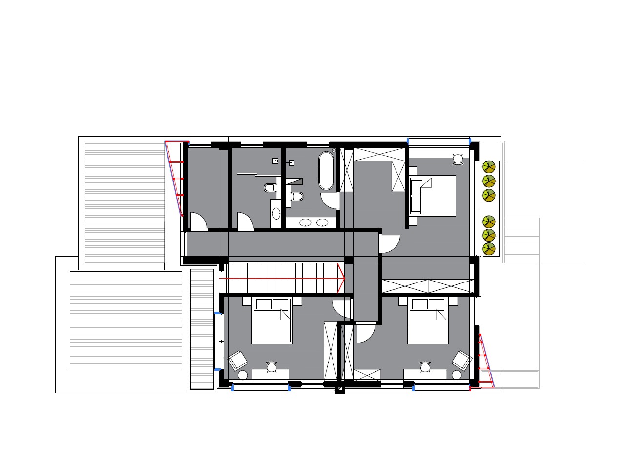 Residential house view 12 