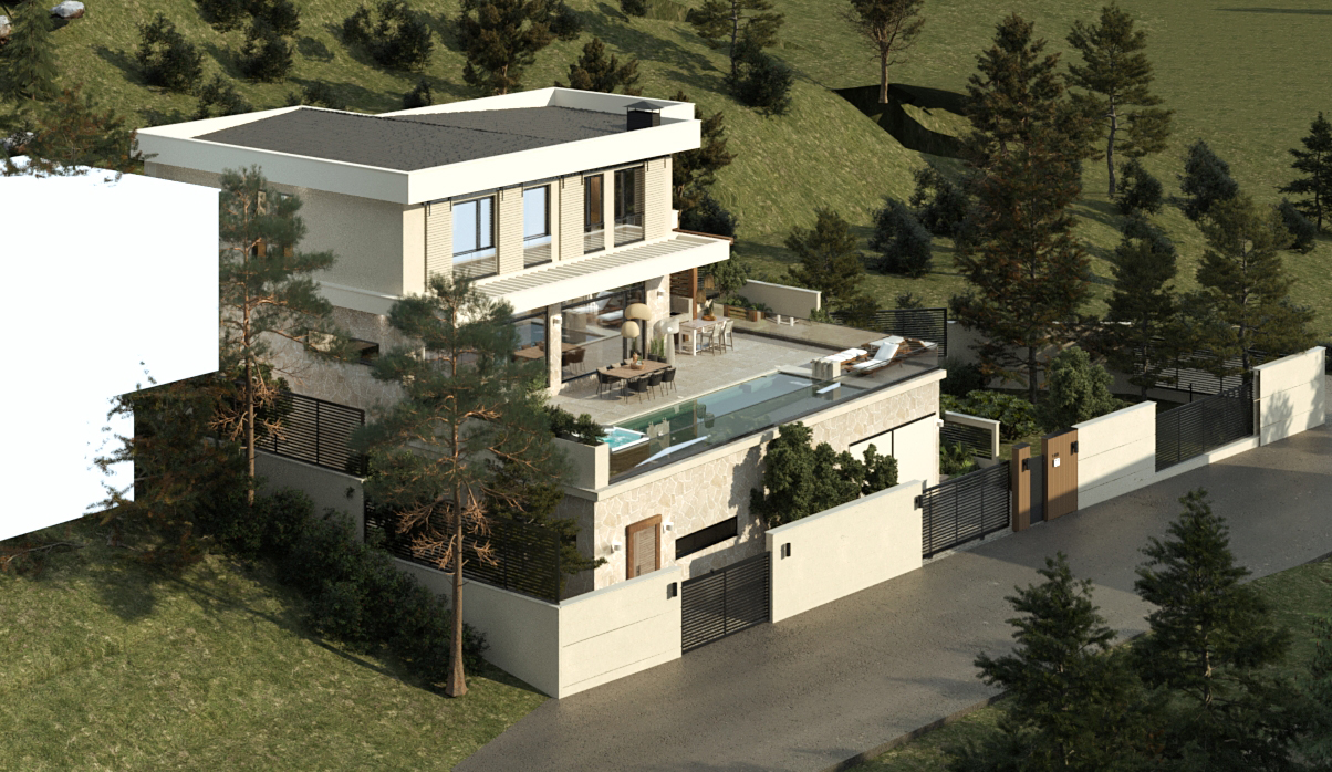 Residential house view 7 