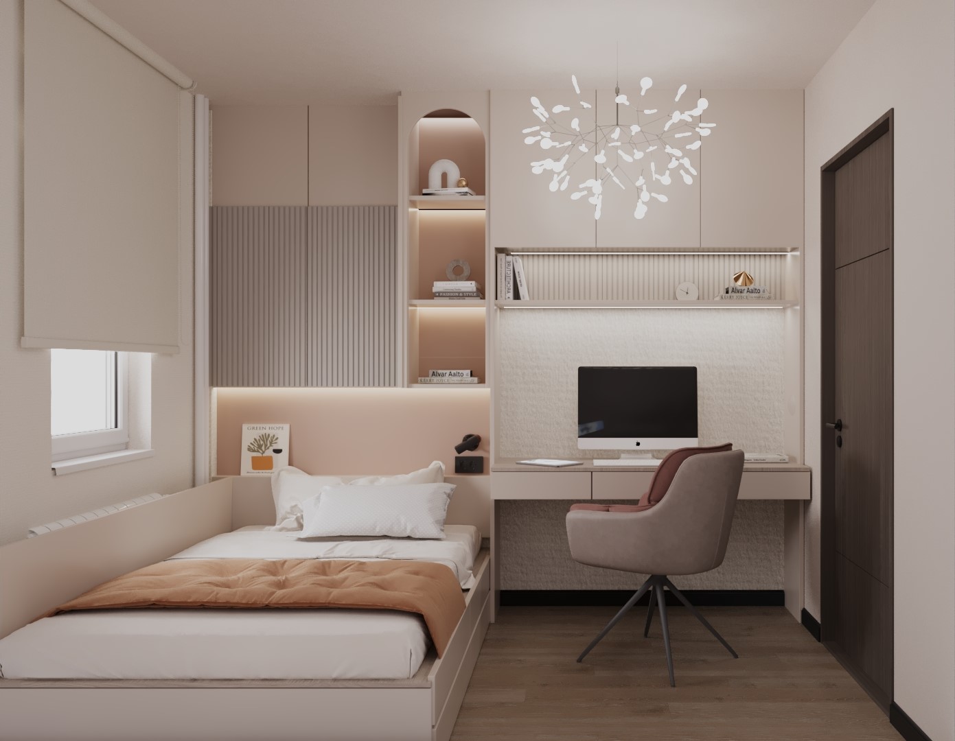 Interior design for an apartment view 7 