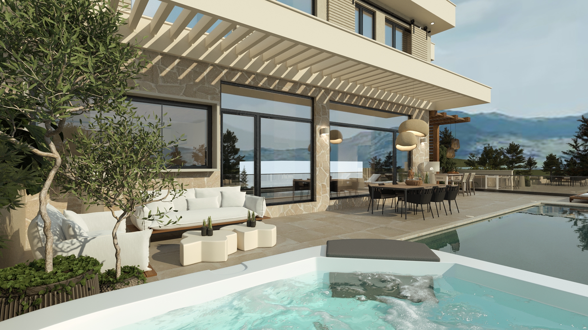 Residential house view 8 