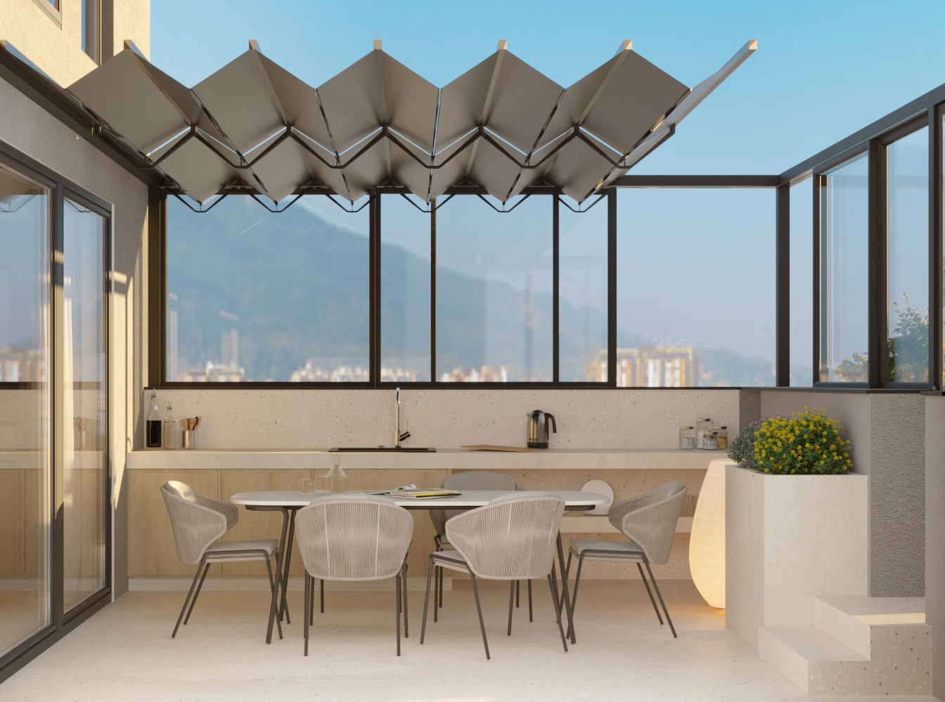 Interior design for an apartment view 7 