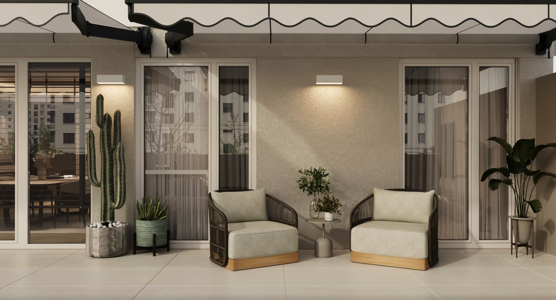 Interior design for an apartment view 11 