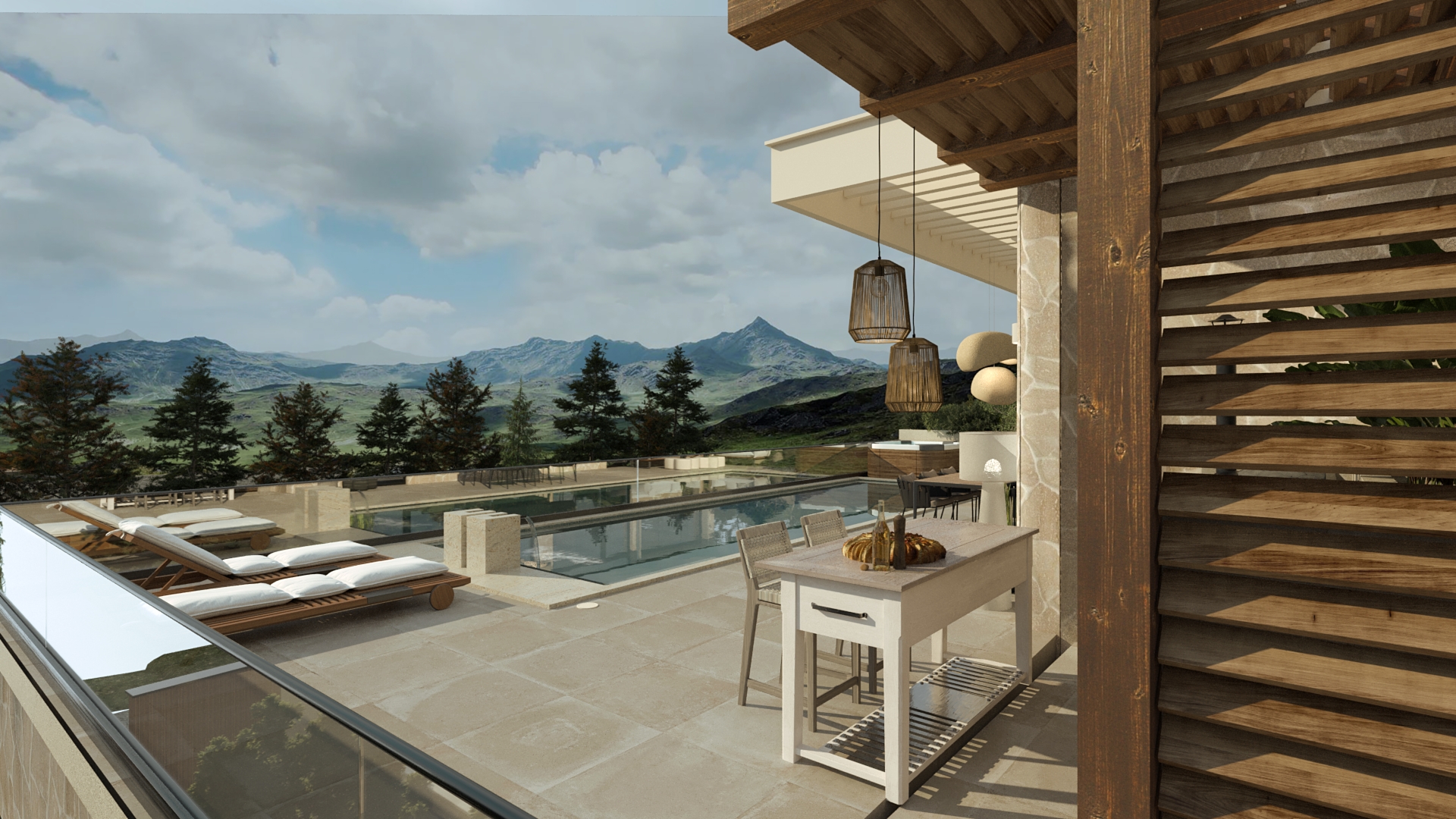 Residential house view 10 